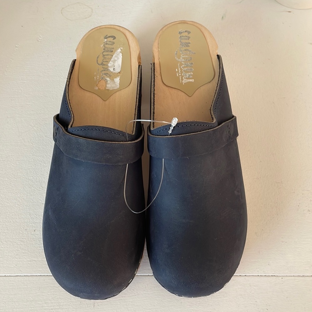 Sandgrens Tokyo Navy Clogs